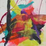 Miroir-de-lame-120x120-Acrylique-sur-toile