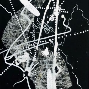 ENCRE TEXTILE COLLAGE FORMAT 30CMX40CM