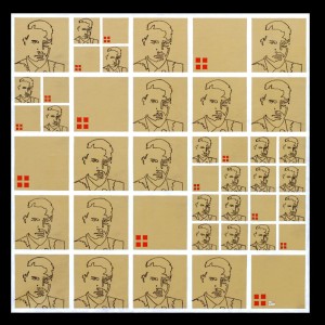 Miroir - huile sur toile - 80x80cm - 1000 euros Miroir, huile sur toile 80x80 cm