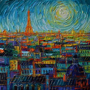 03. Paris rooftops in myriad colors