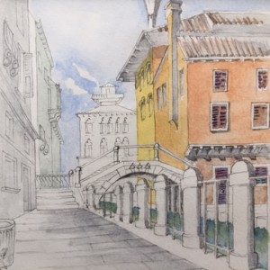 DORSO DURO - aquarelle 40 x 60 cm