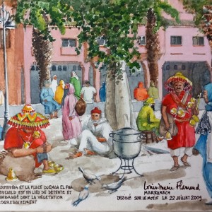 MARRAKECH Square De Foucauld Larg 24 Haut 18