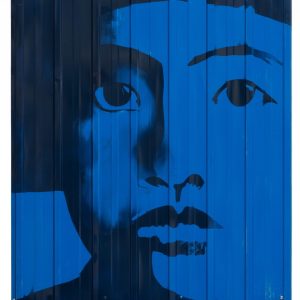 Visage-tôle 200x95 cm Bombe sur tôle 2022