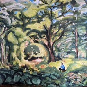 Bois des Moutiers - Huile sur toile 65x54cm -2025