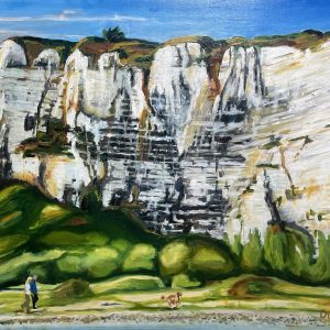 Saint Valéry-en-Caux 2025 - Huile sur toile 65x54cm
