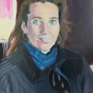 Lucie - Huile sur toile - 90x70 cm