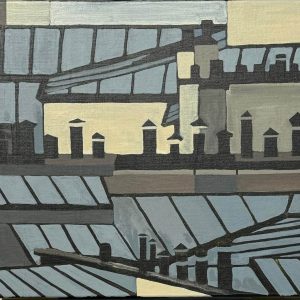 Toitures Parisiennes - Acrylique - 50X65cm